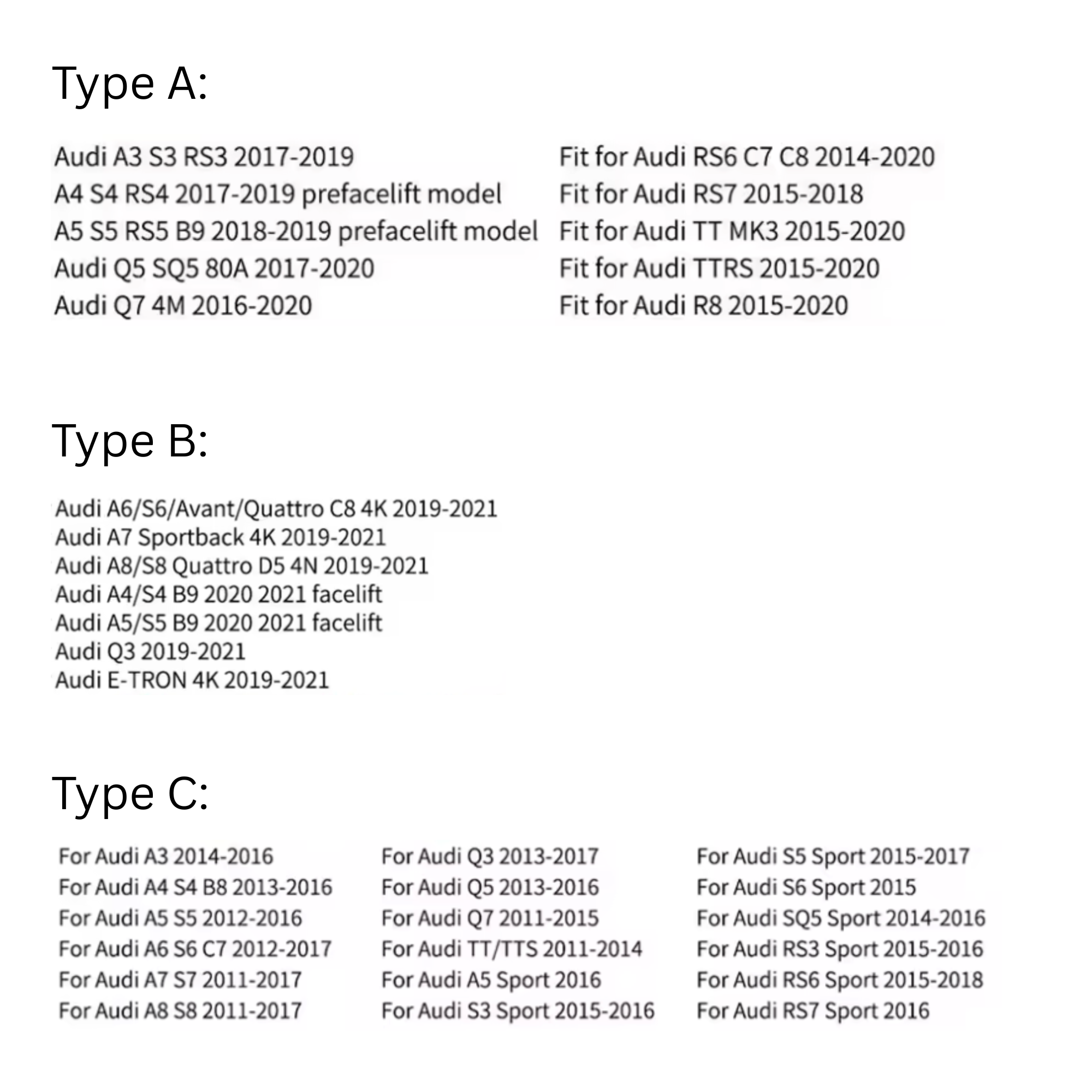 Audi Paddle Shifters Carbon Fibre (Type A-C) image 12