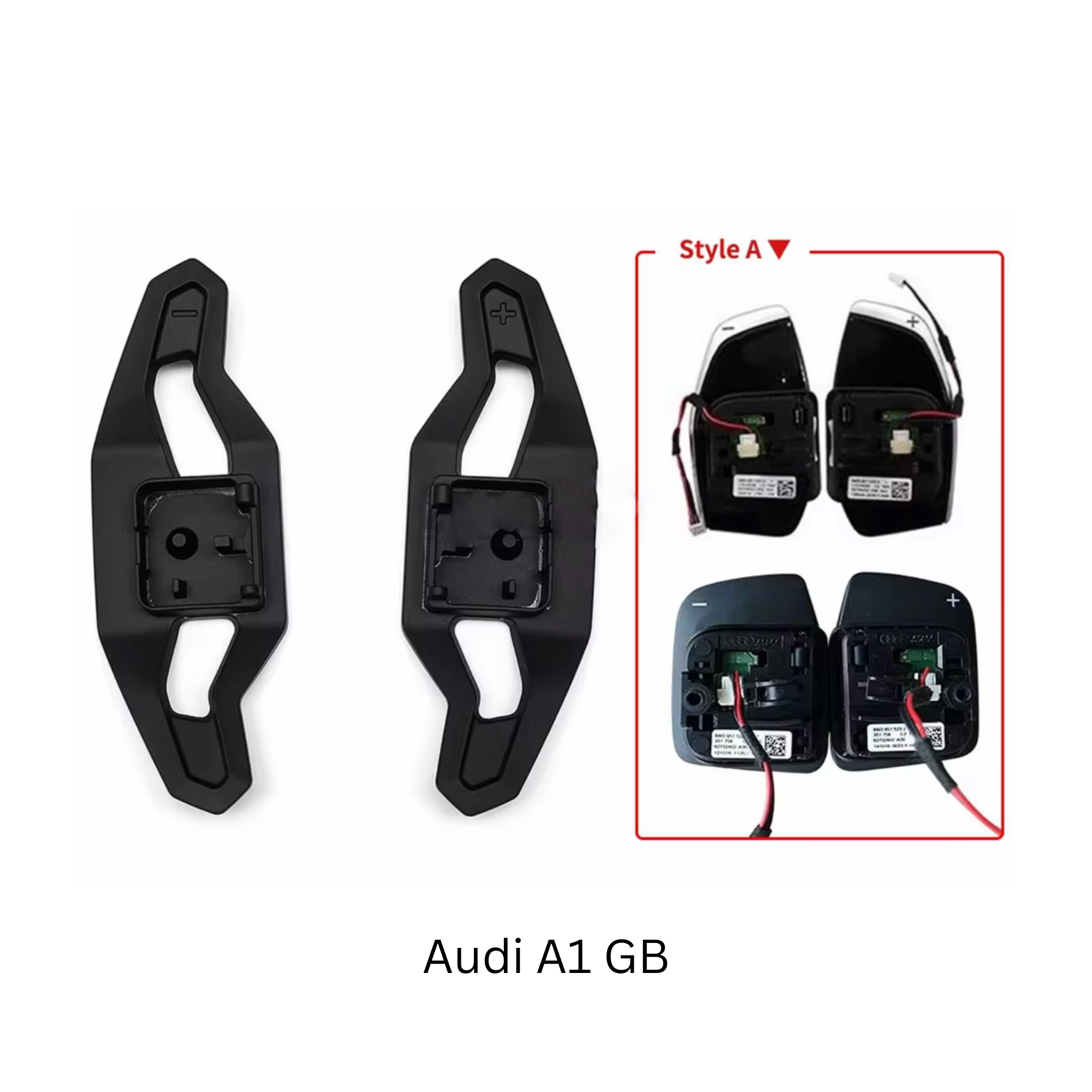 Audi Paddle Shifters Carbon Fibre (Type A-C) image 9