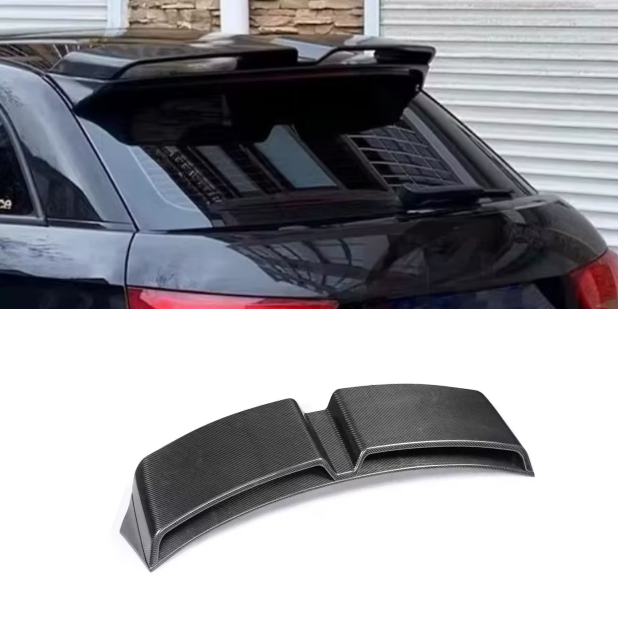Audi A1 8X Carbon Fibre Rear Wing/Spoiler image 0