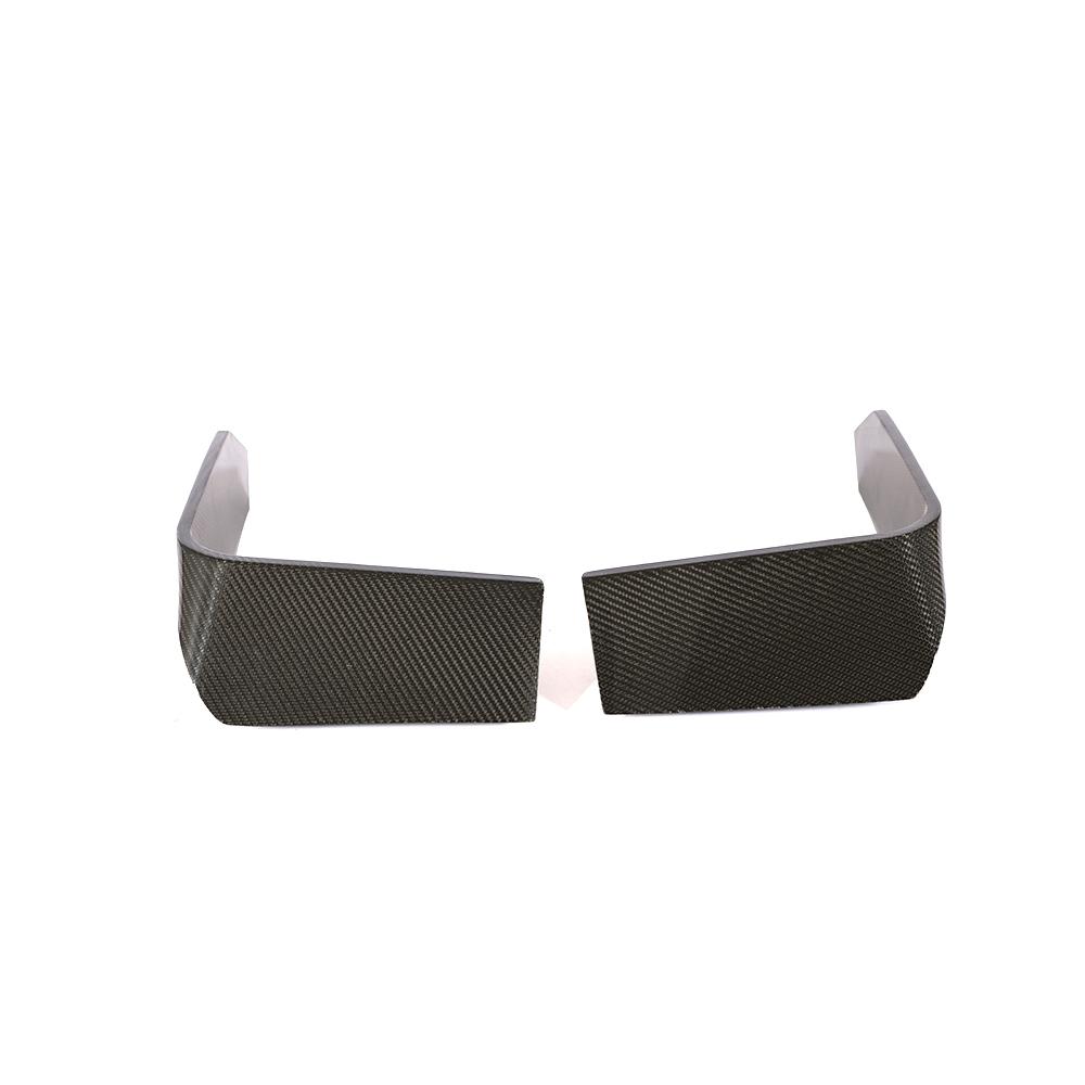 Audi TT/TTS/TTRS 8S (MK3) Carbon Fiber Front Fog Light Cover Splitter Canards image 0