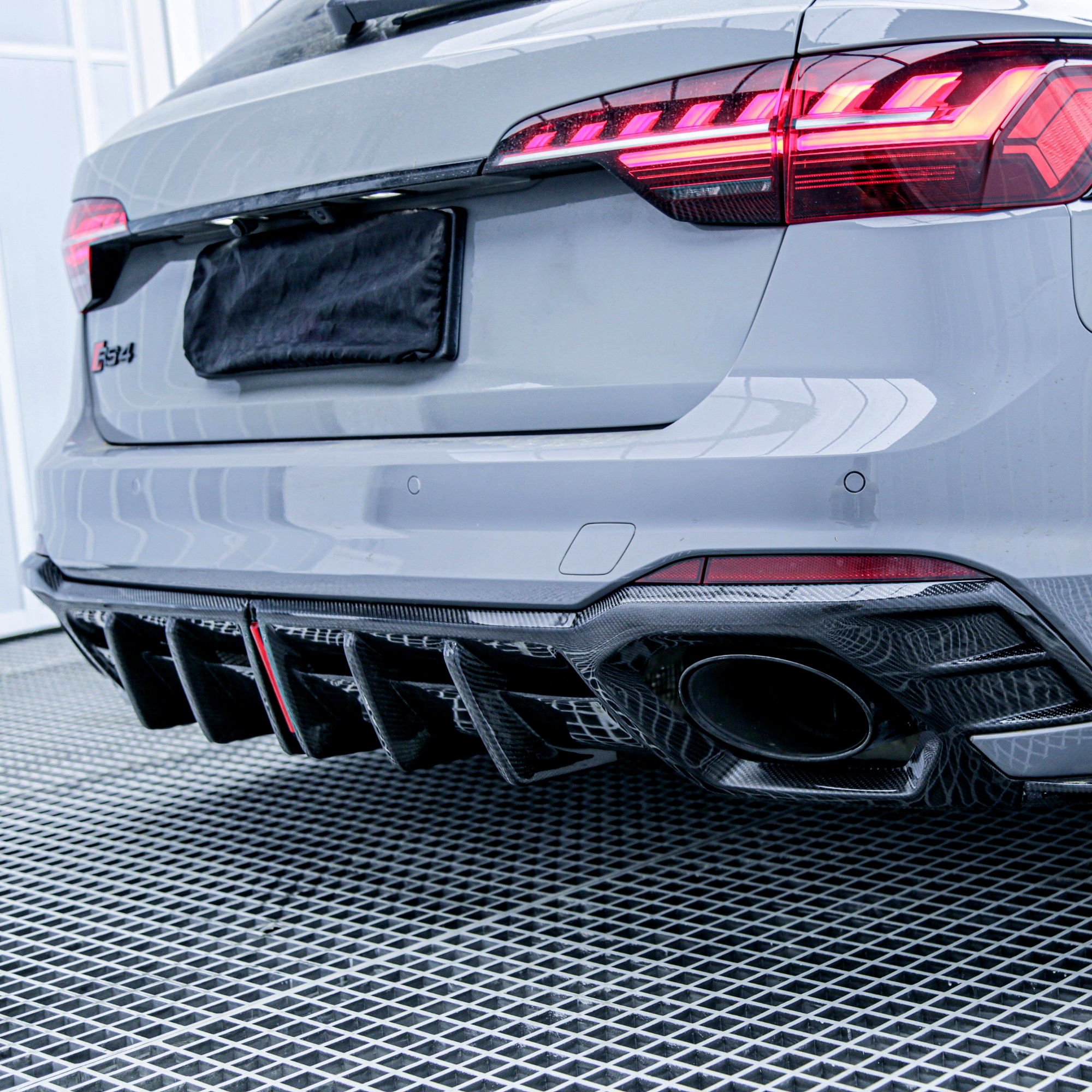 Audi RS4 B9.5 Carbon Fibre Rear Diffuser image 6