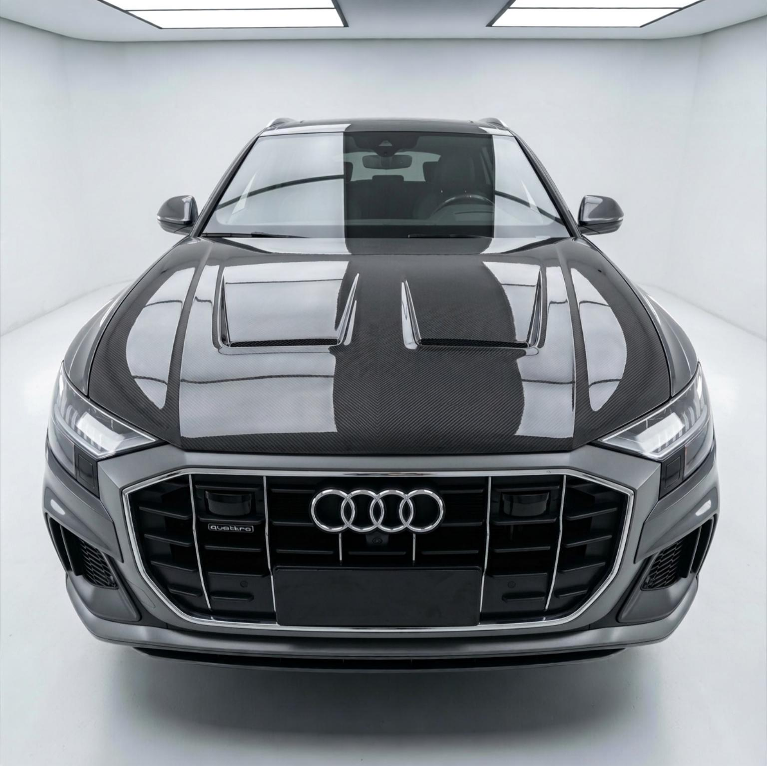 Audi RSQ8 4M Carbon Fiber Bonnet Hood image 1