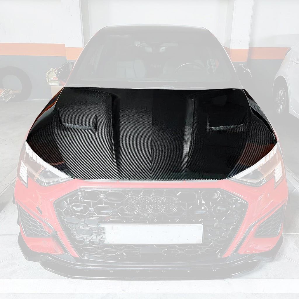 Audi S3/RS3 8Y Carbon Fiber Bonnet Hood image 3