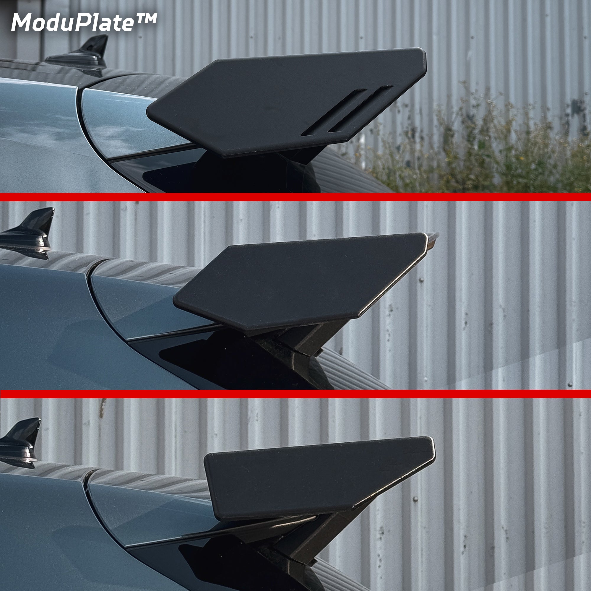 ModuPlate™ - AUDI WING ENDPLATES image 0