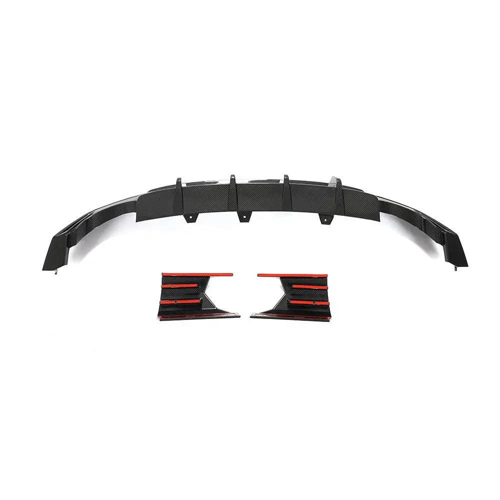 Audi RS6/RS7 C8 Carbon Fiber Rear Bumper Diffuser Lip Splitter image 8