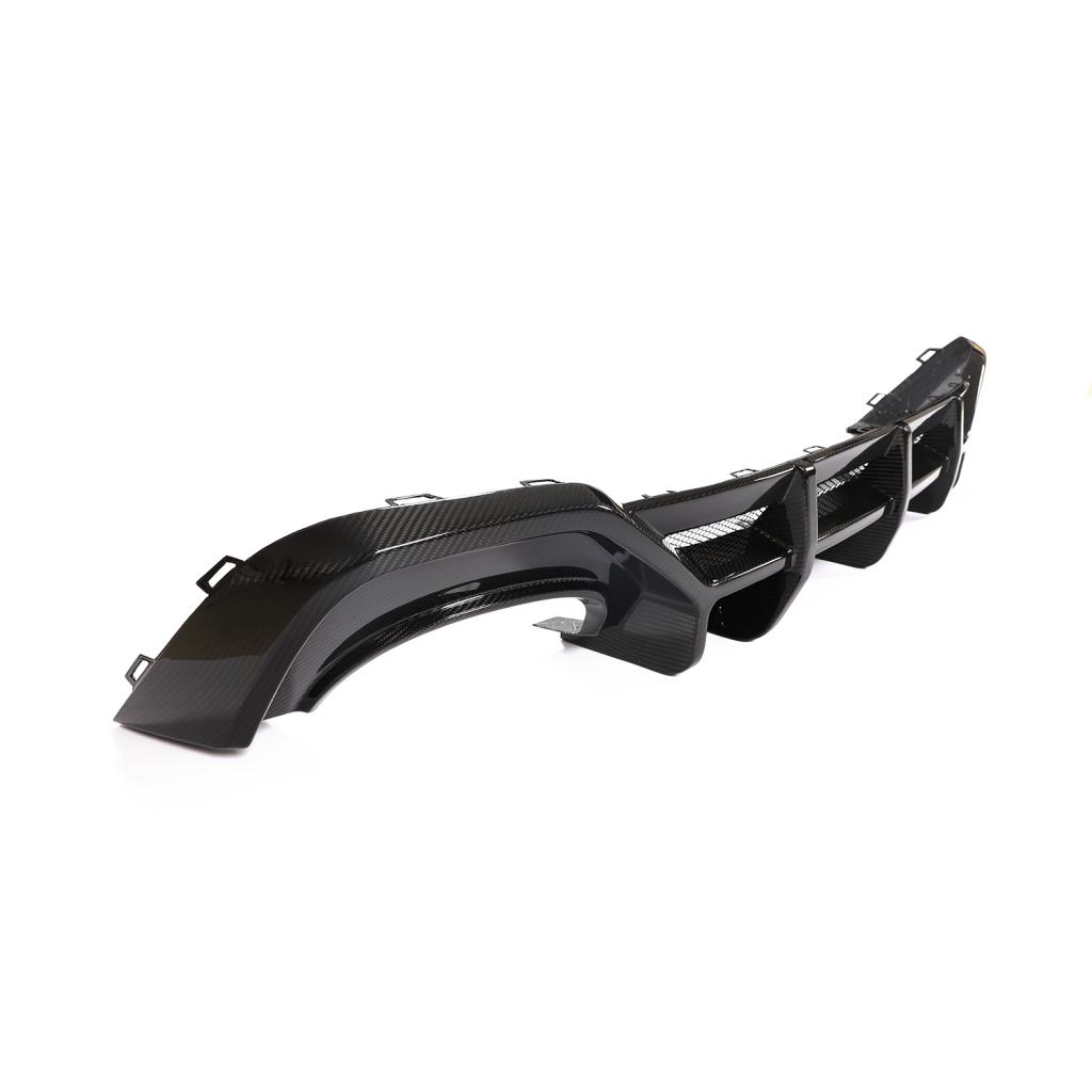 Audi RS6/RS7 C8 Carbon Fiber Rear Bumper Diffuser Lip V2 image 5