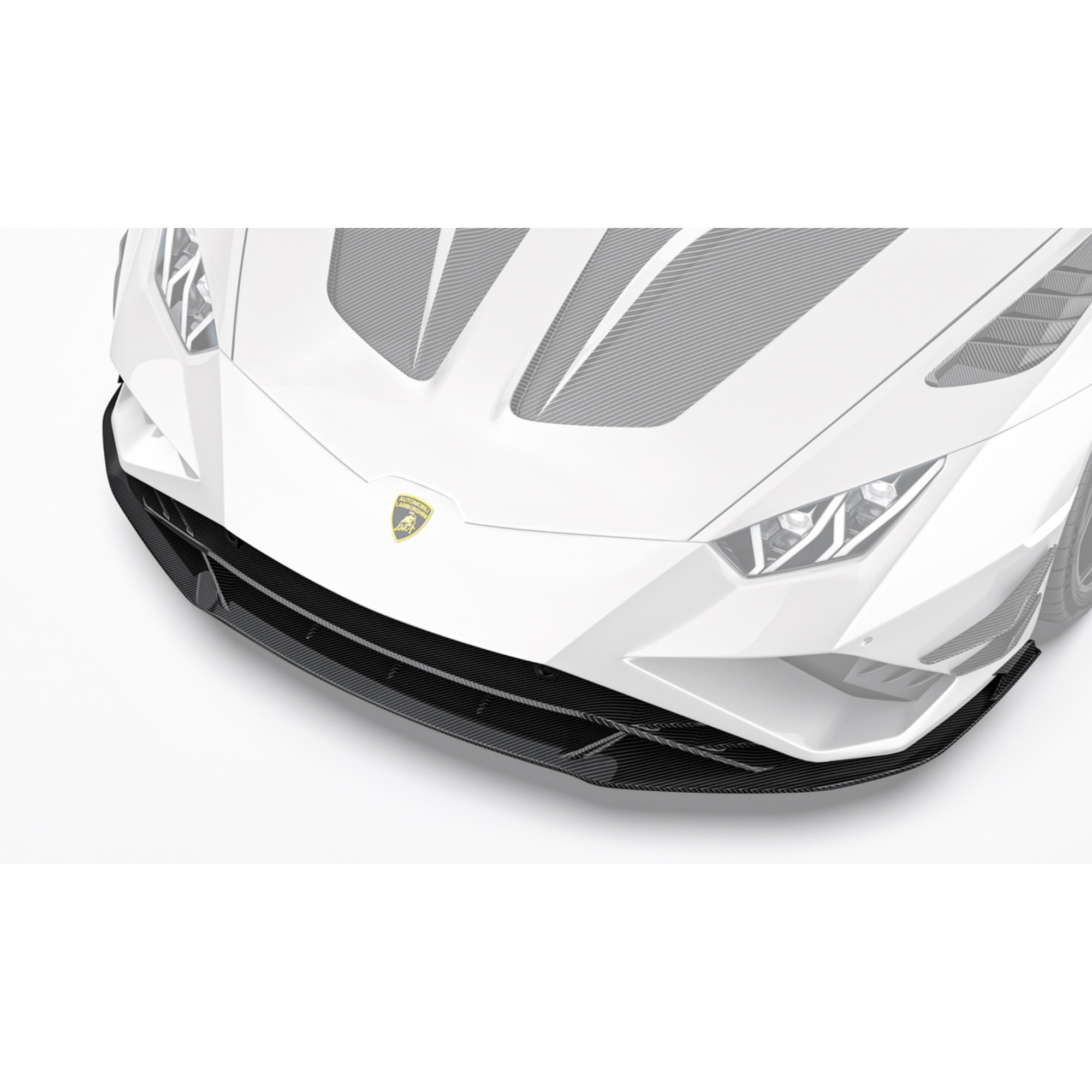 Lamborghini Huracan Evo Carbon Fiber Front Splitter Lip image 0