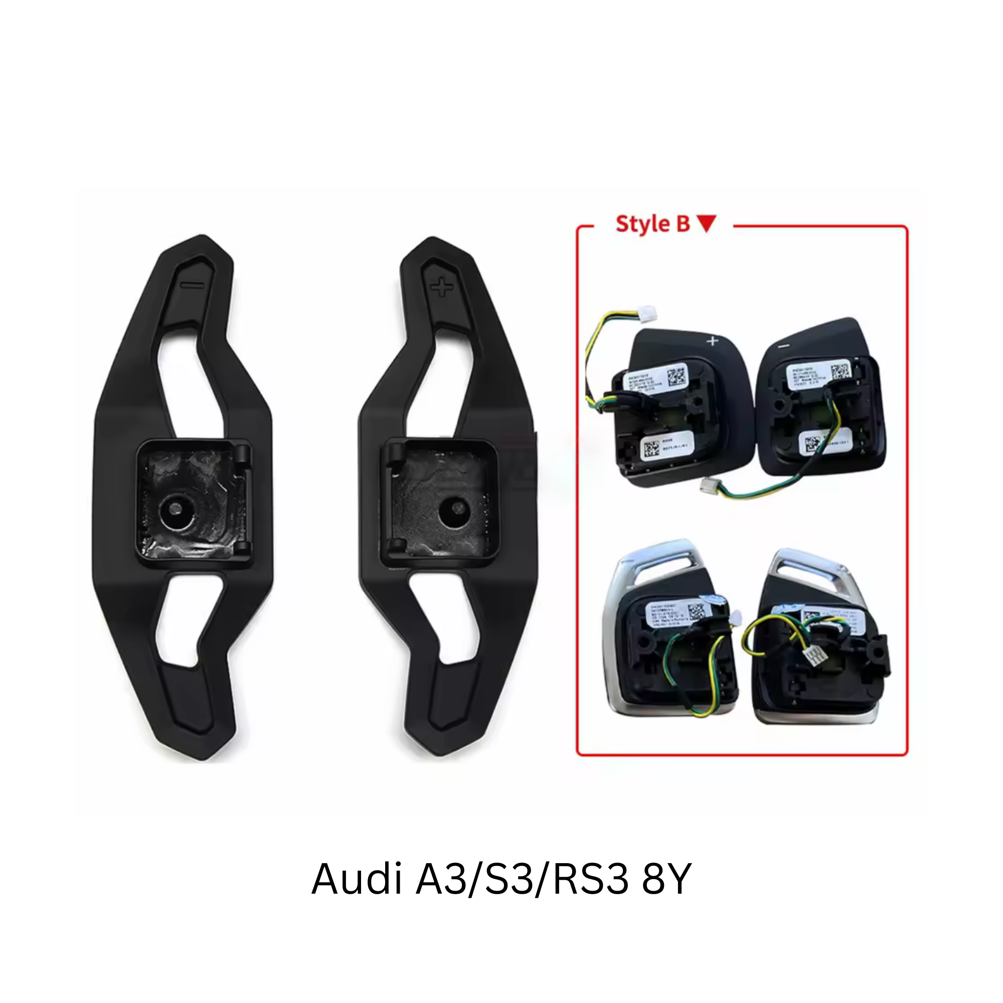 Audi Paddle Shifters Carbon Fibre (Type A-C) image 10