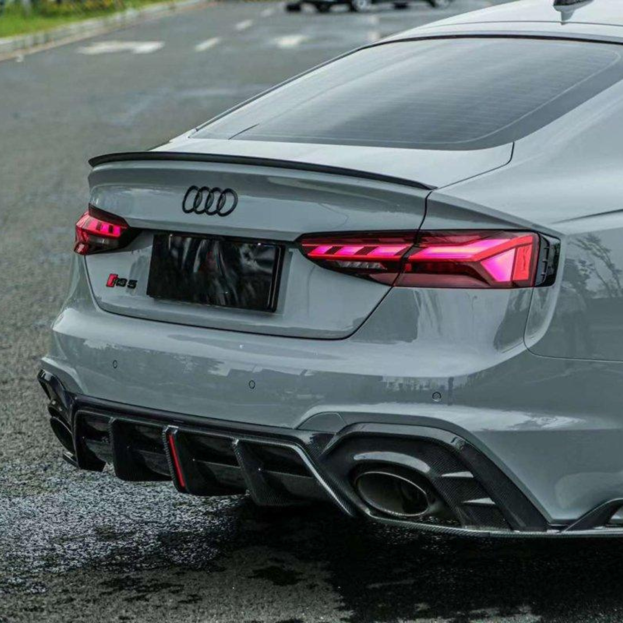 Audi RS5 B9.5 Carbon Fibre Rear Diffuser image 2