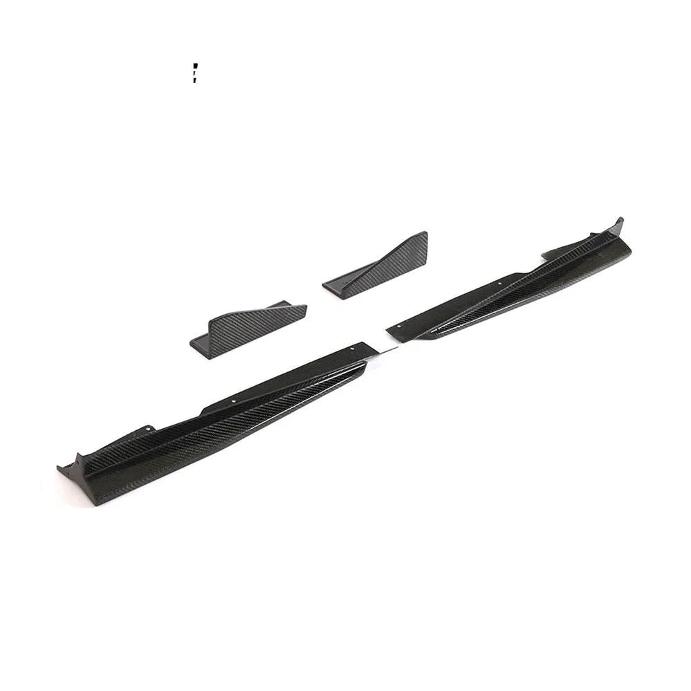 Audi TT/TTS/TTRS 8S (MK3) Carbon Fiber Side Skirts Lip image 0
