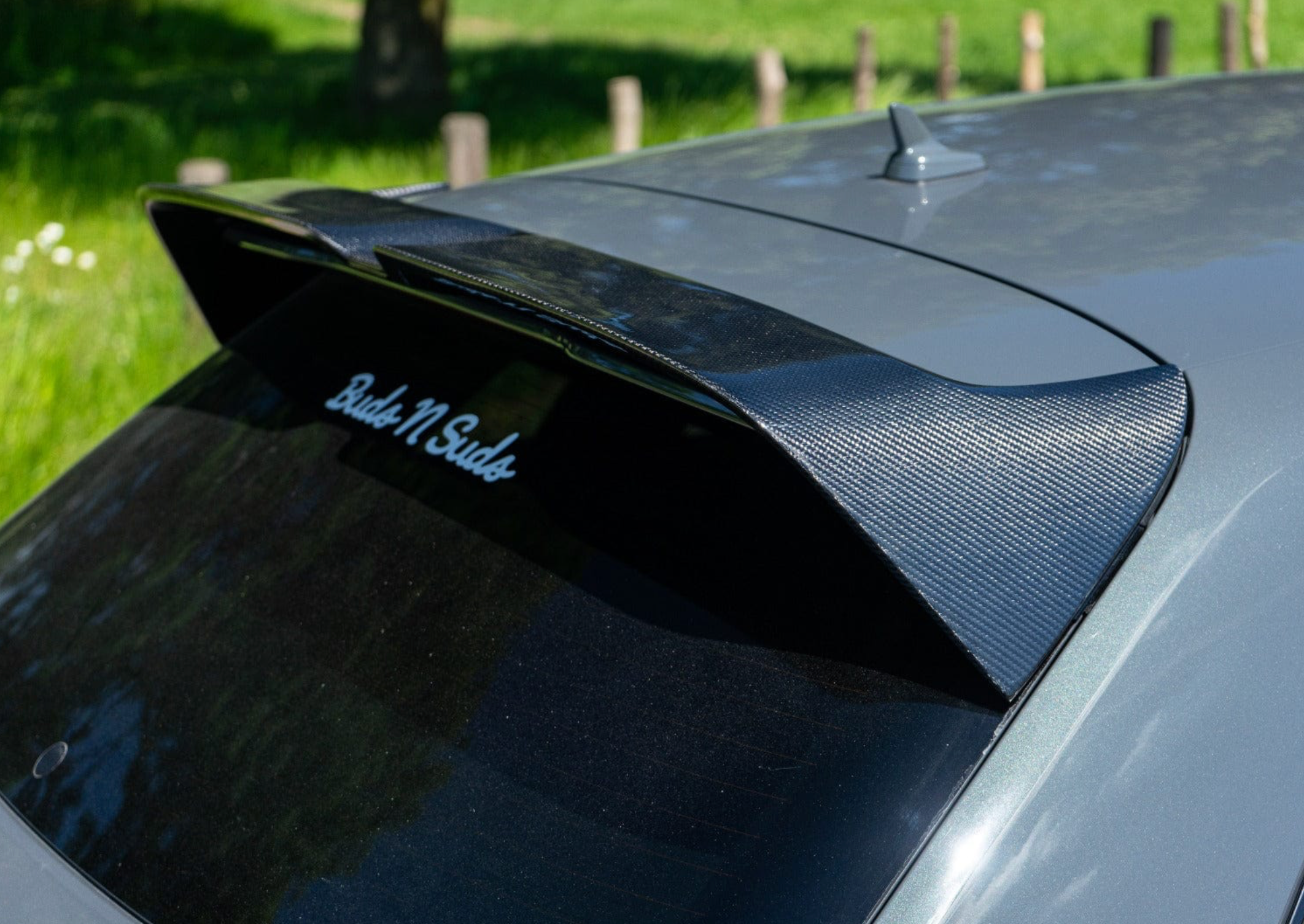 Audi A3/S3 8V Sportback Carbon Fiber Rear Wing Spoiler image 1
