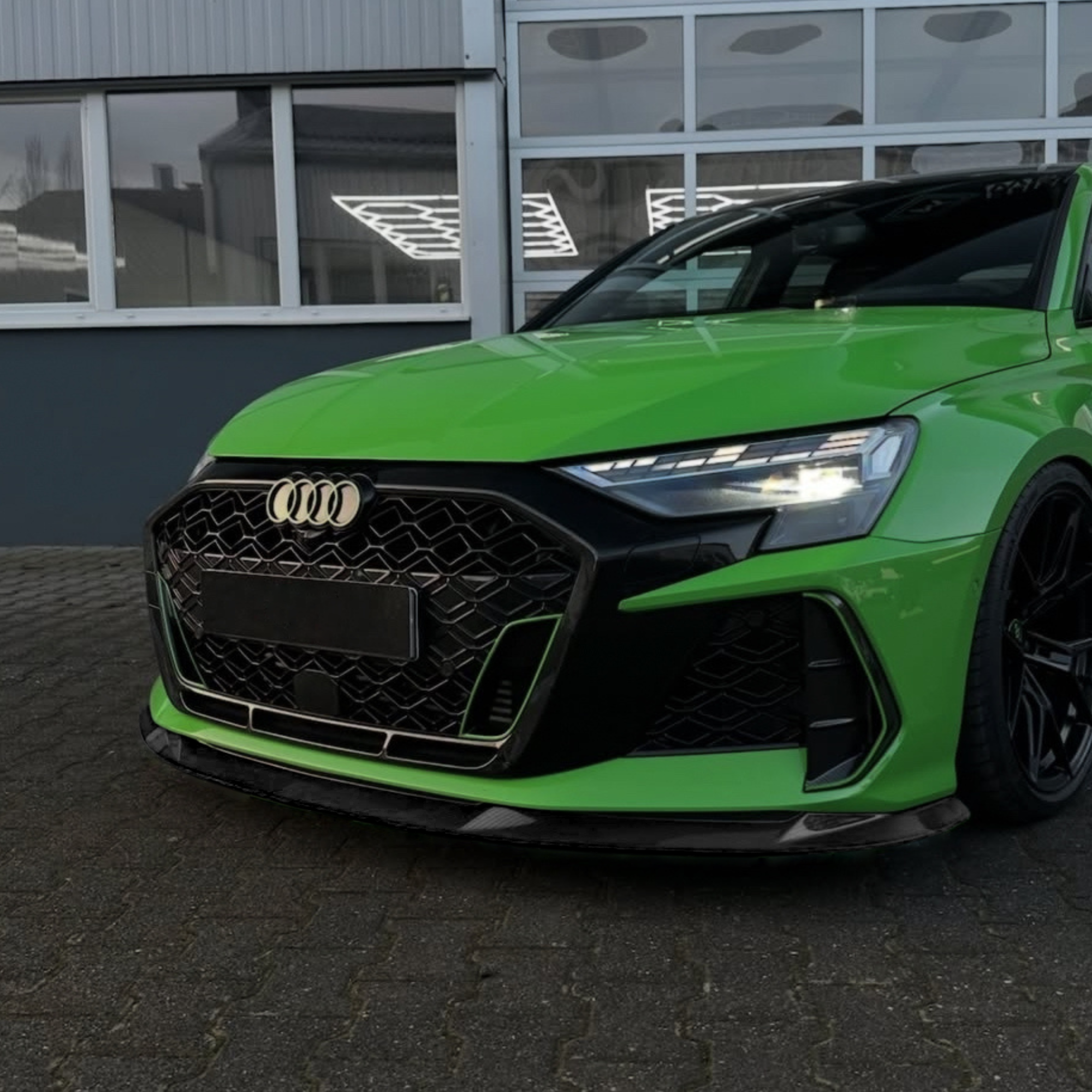 Audi RS3 8Y.5 Carbon Fiber Front Splitter image 1