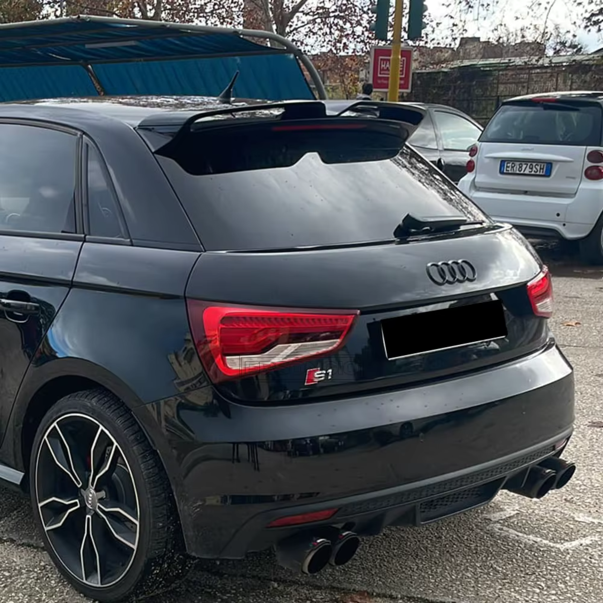 Audi A1 8X Carbon Fibre Rear Wing/Spoiler image 1