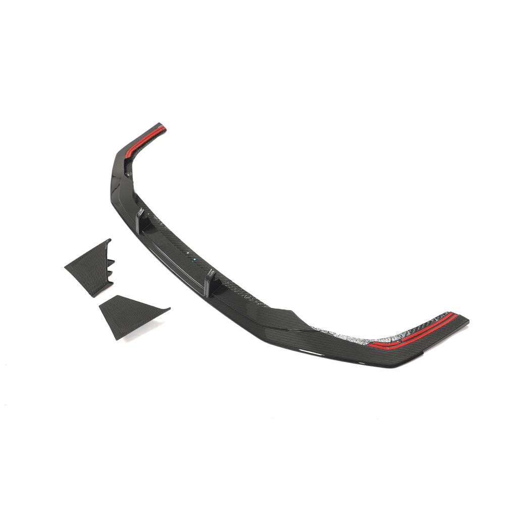 Audi RS6/RS7 C8 Carbon Fiber Front Splitter Lip V3 image 5
