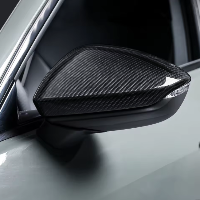 Audi A5/S5/RS5 B10 2025+ Carbon Fiber Mirror Caps/Shells/Covers image 0