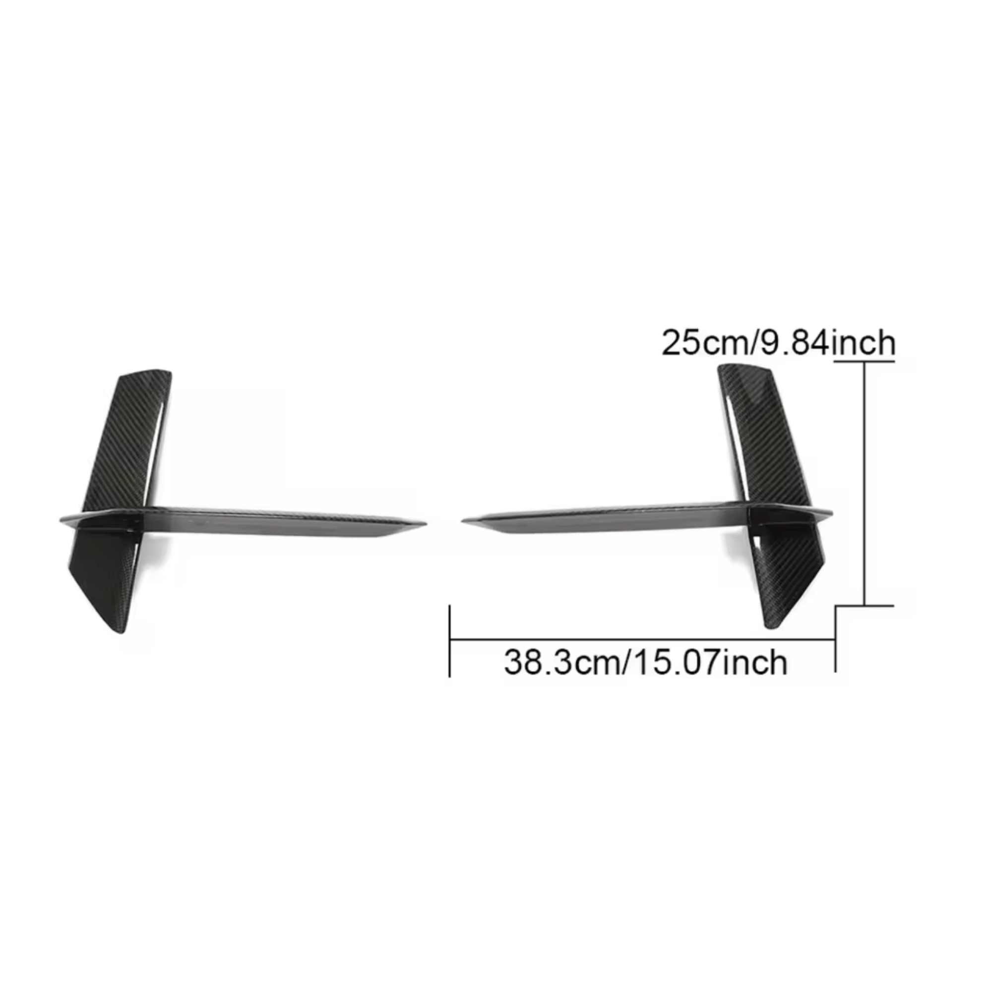 Audi RS6/RS7 C8 Front Vent Wings/Canards image 6