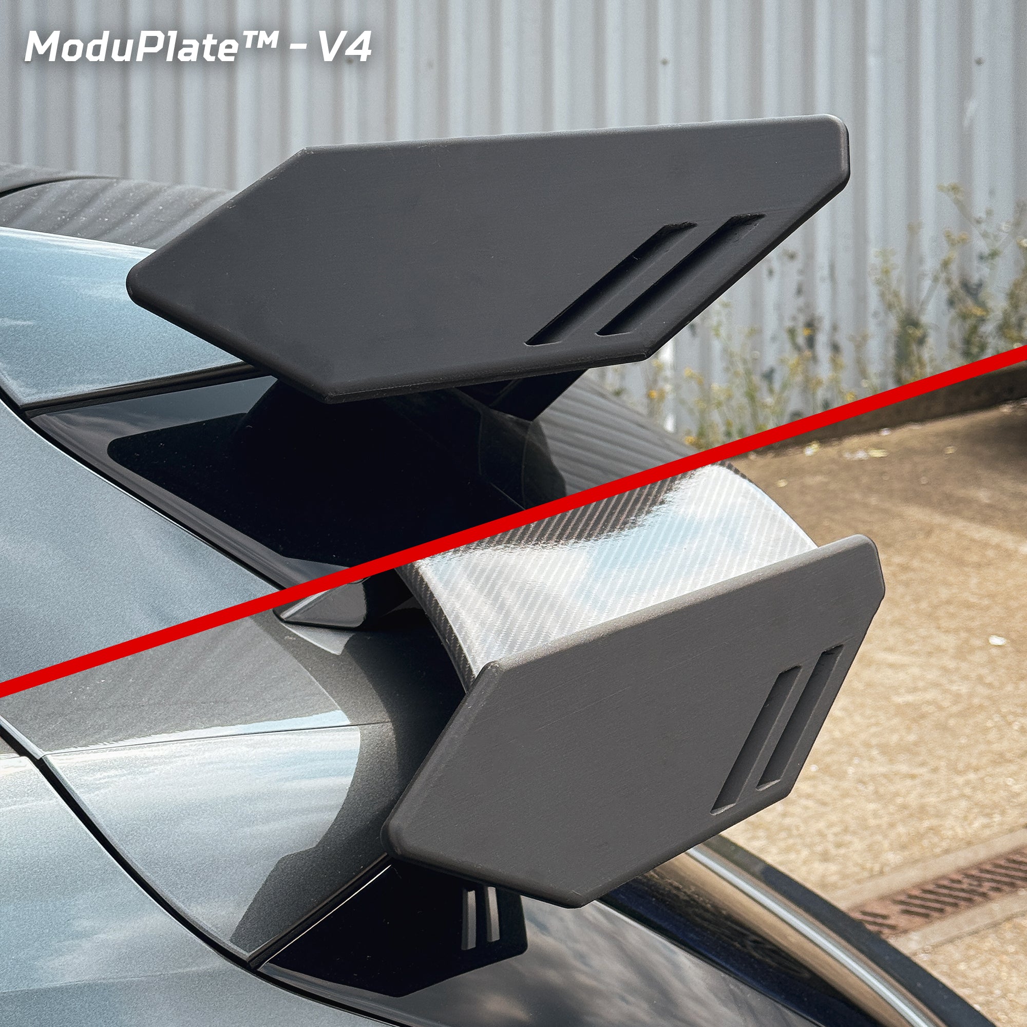 ModuPlate™ - AUDI WING ENDPLATES image 1