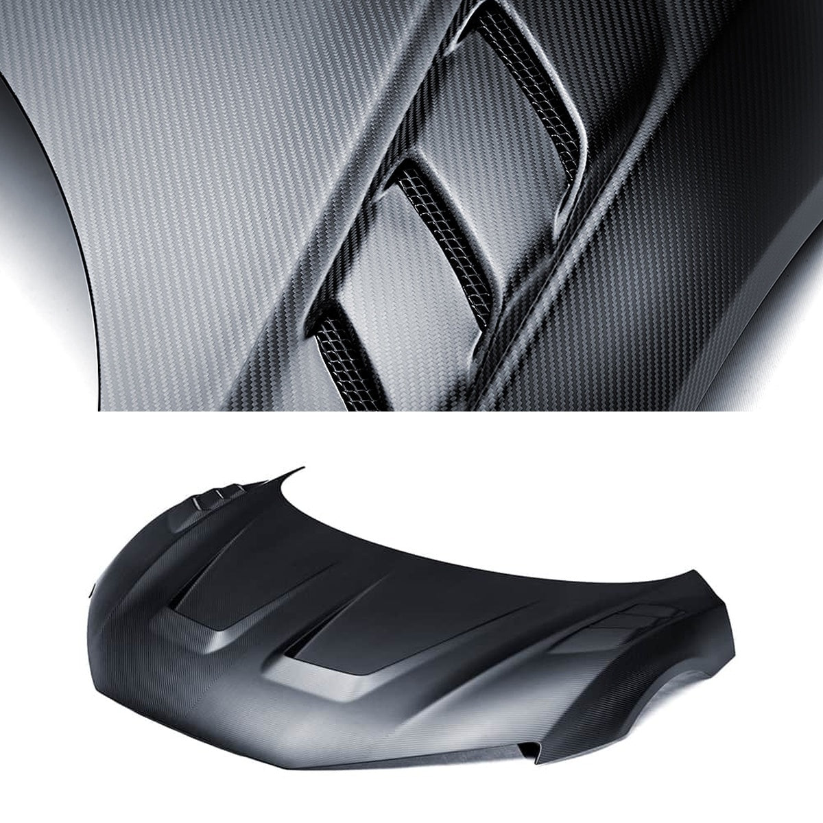 Audi R8 Mk2.5 Carbon Fibre Bonnet - lightweight performance upgrade with aggressive styling