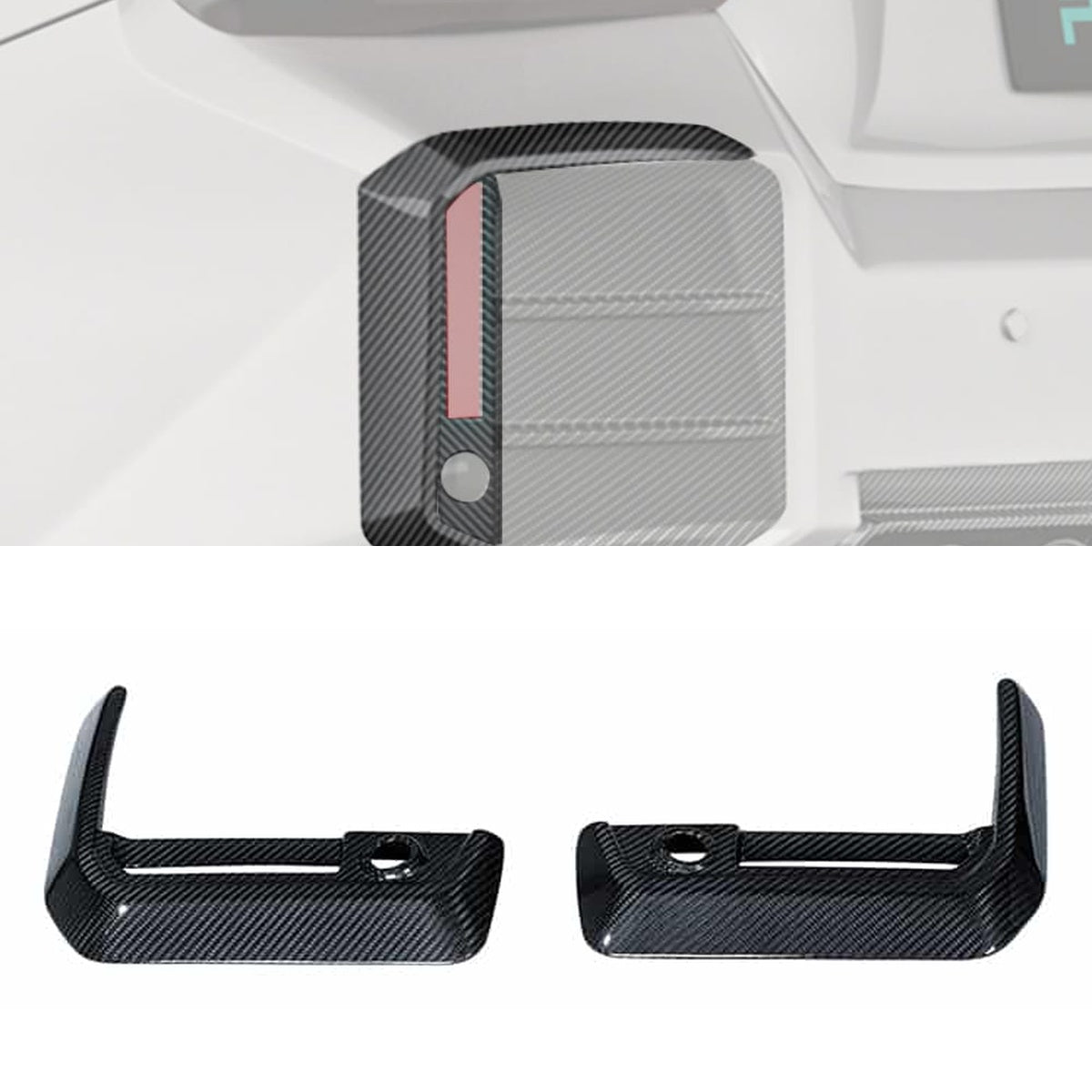 BMW M2 G87 Carbon Fibre Rear Canards - track-inspired aero styling upgrade