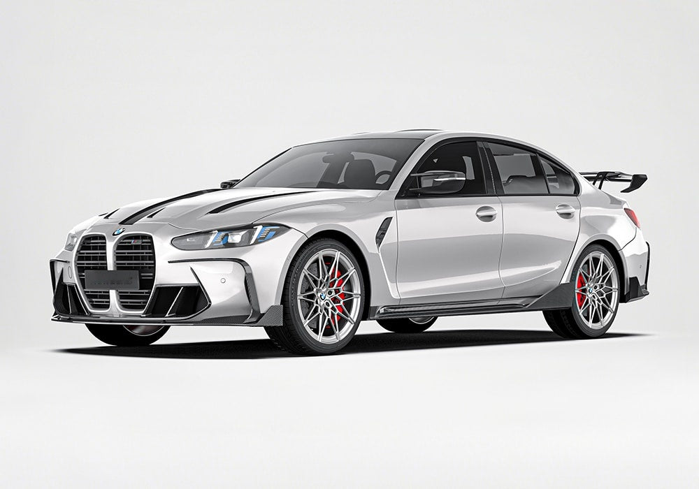 BMW M3 G80 Carbon Fibre Aero Kit - full race-inspired aerodynamic body kit upgrade