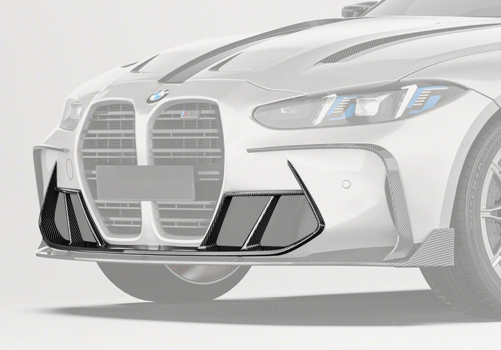 BMW M3 G80 Carbon Fibre Front Vent Trim - precision-engineered track-inspired upgrade