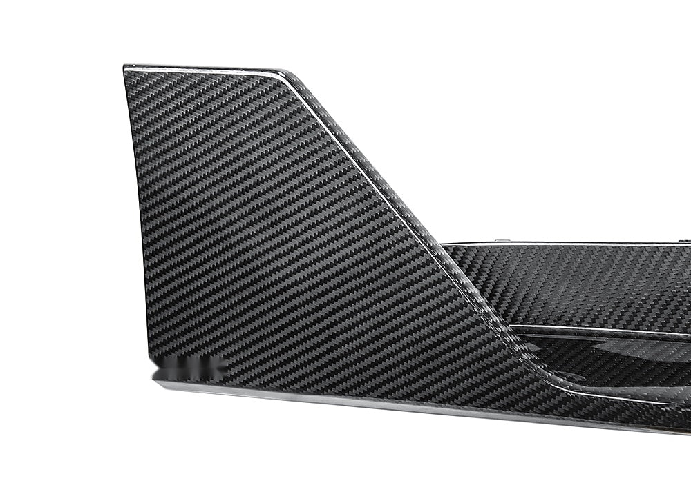 BMW M3 G80 Carbon Fibre Rear Side Splitter - aggressive aero styling upgrade