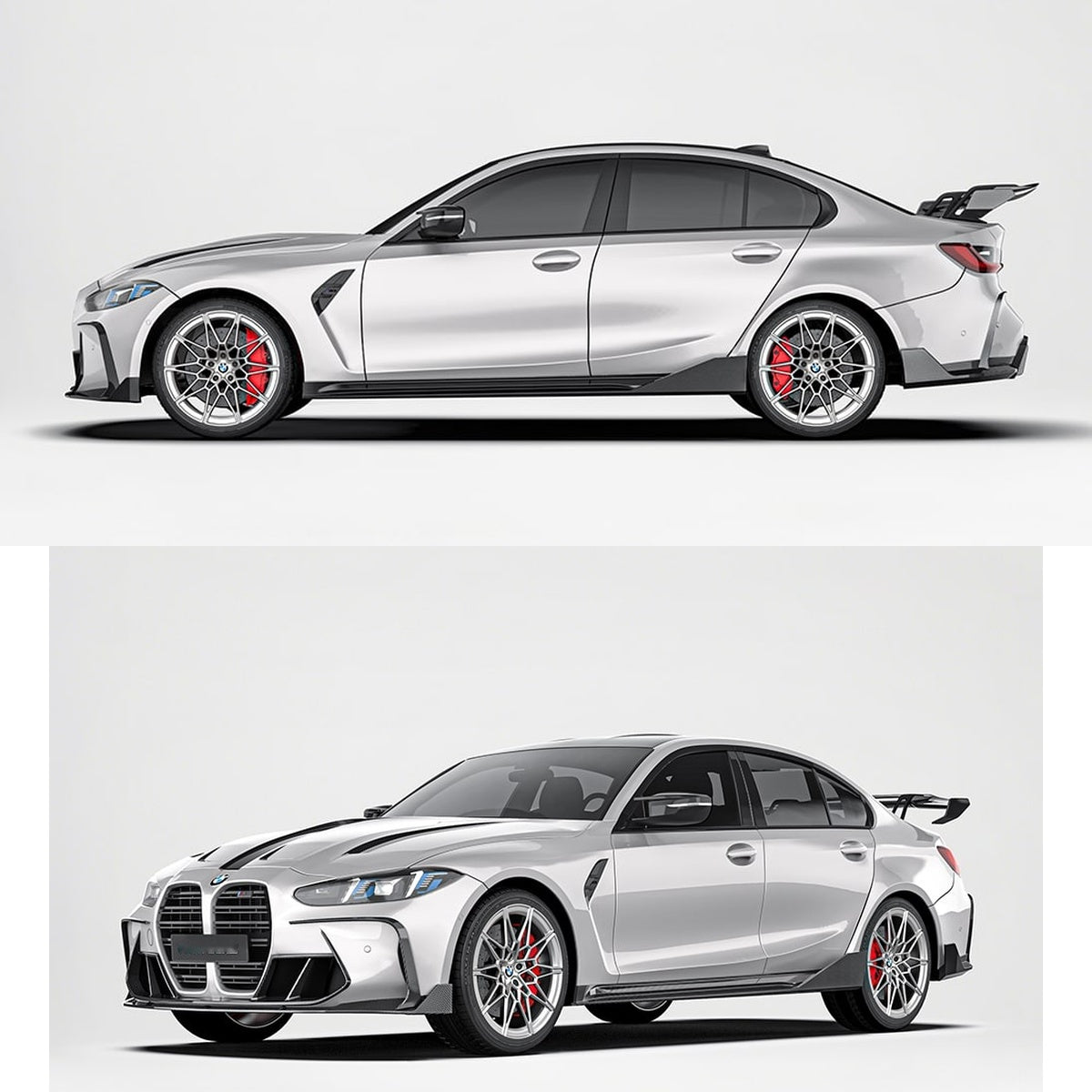 BMW M4 G82 G83 Carbon Fibre Aero Kit - full body aerodynamic upgrade