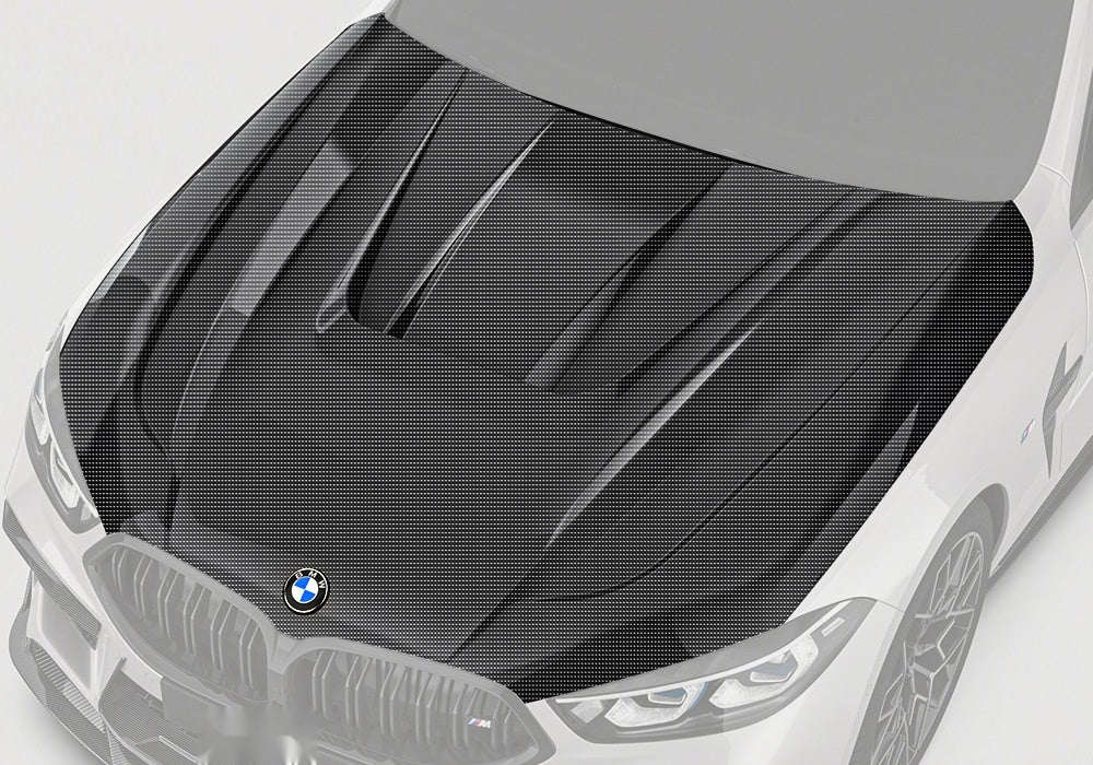 BMW M8 F91 F92 F93 Carbon Fibre Bonnet - lightweight race-inspired hood upgrade