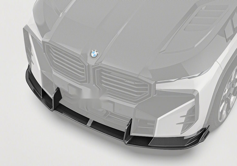 BMW XM G09 Carbon Fibre Front Lip - aggressive styling and aerodynamic upgrade