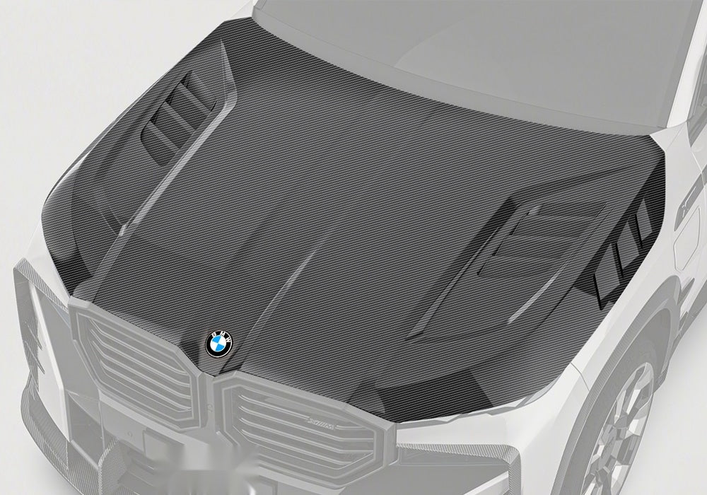 BMW XM G09 Carbon Fibre Bonnet - lightweight performance upgrade with gloss finish