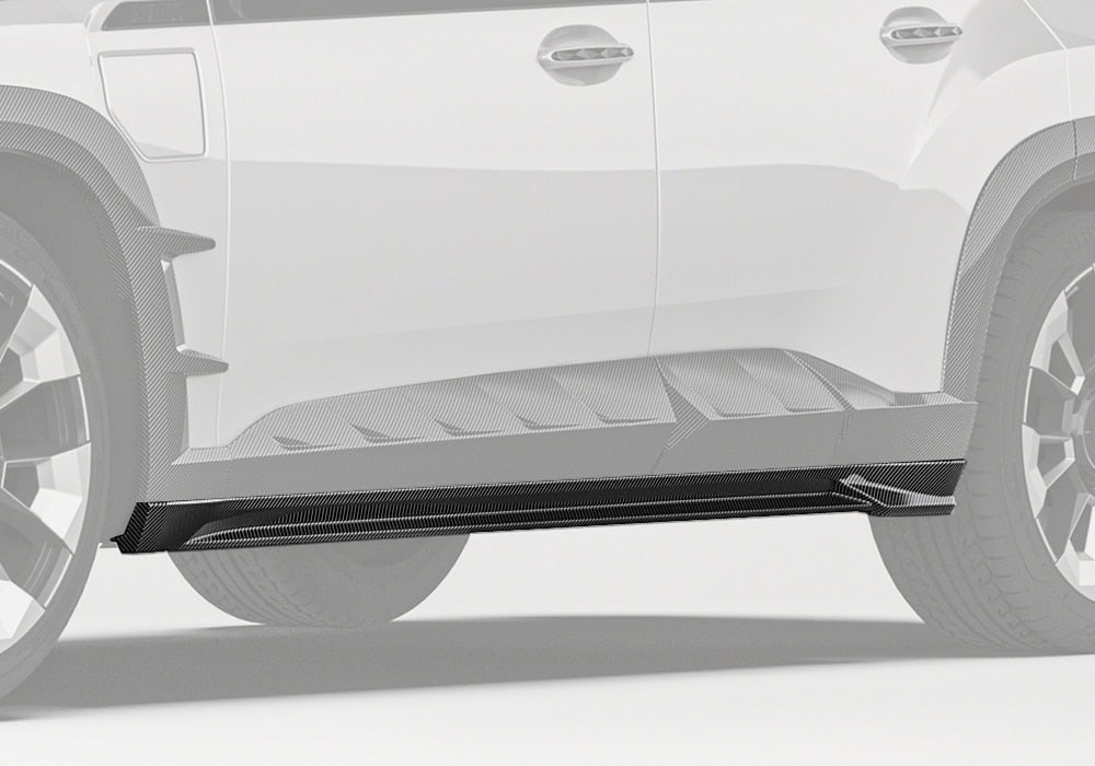 BMW XM G09 Carbon Fibre Side Skirts - aggressive styling and aerodynamic performance upgrade