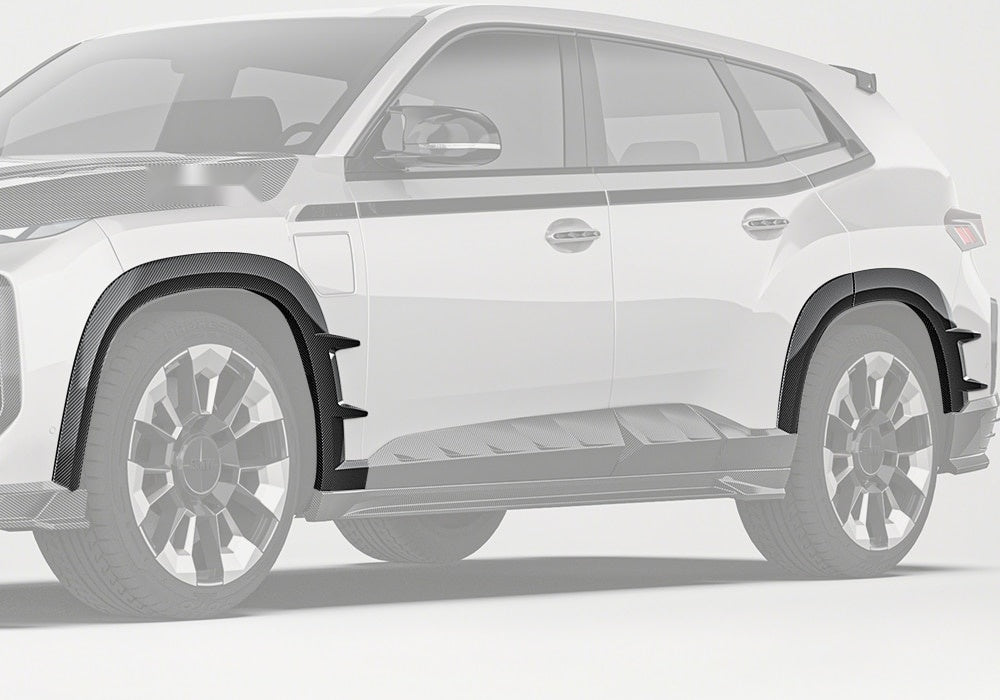 BMW XM G09 Carbon Fibre Wheel Arches - aggressive styling upgrade for luxury SUV
