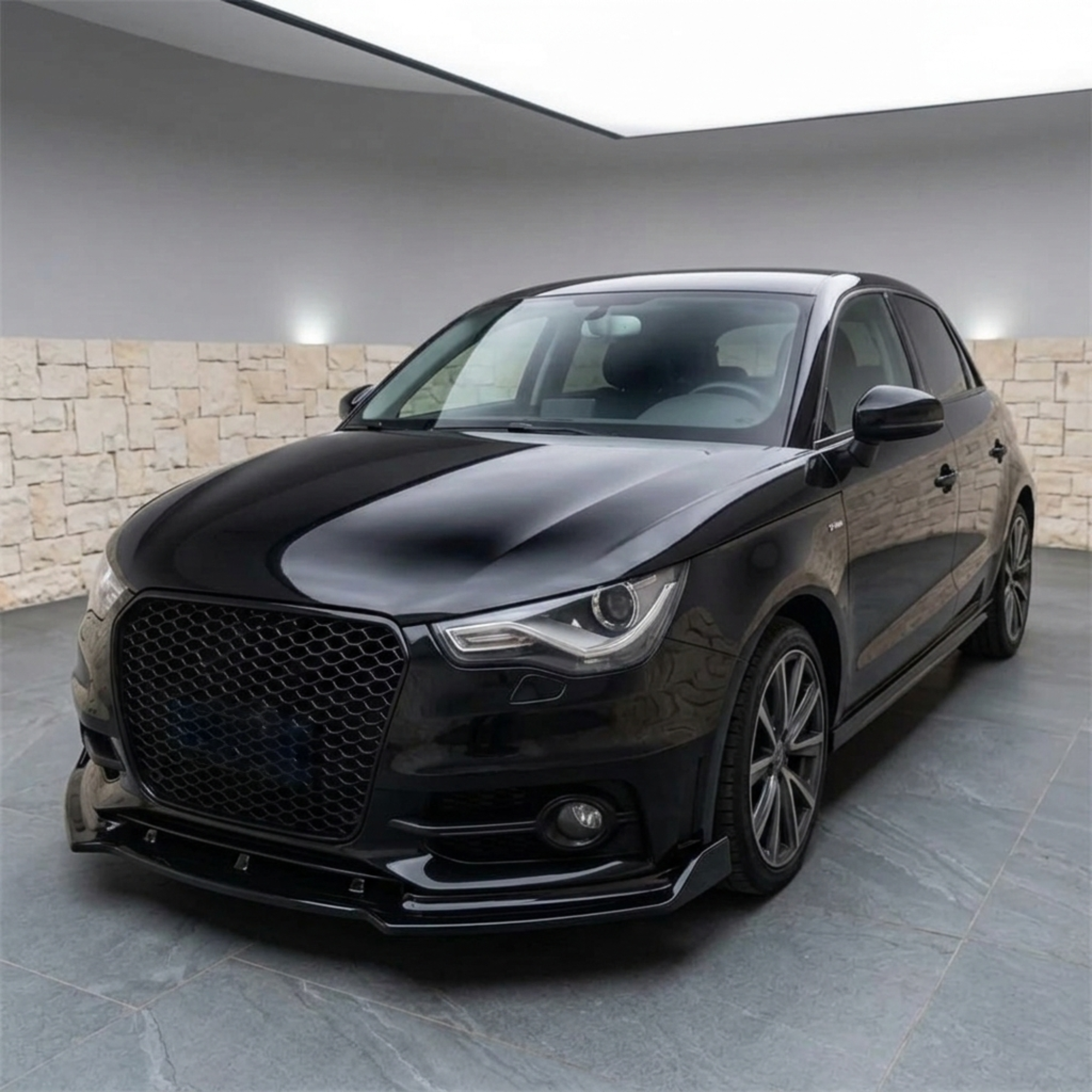 Audi A1 8X 3-Piece Front Splitter image 1