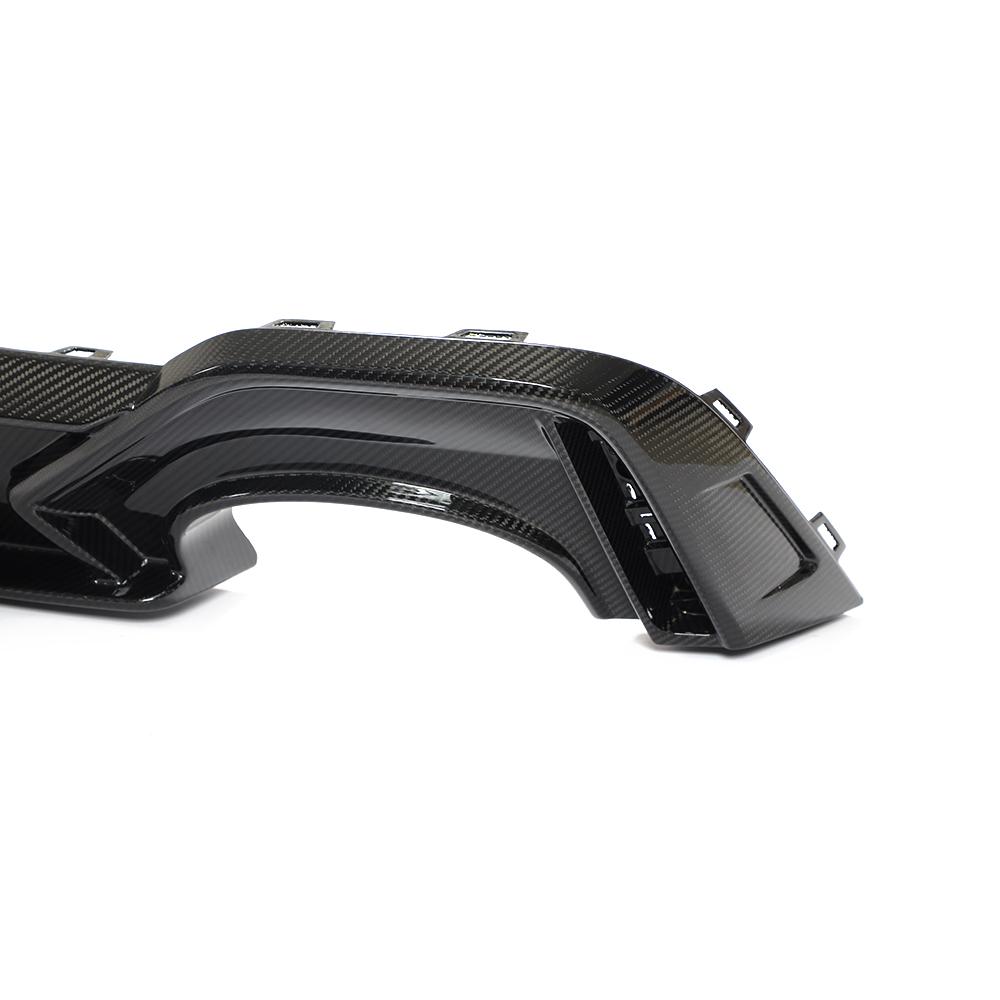 Audi RS6/RS7 C8 Carbon Fiber Rear Bumper Diffuser Lip Splitter image 12