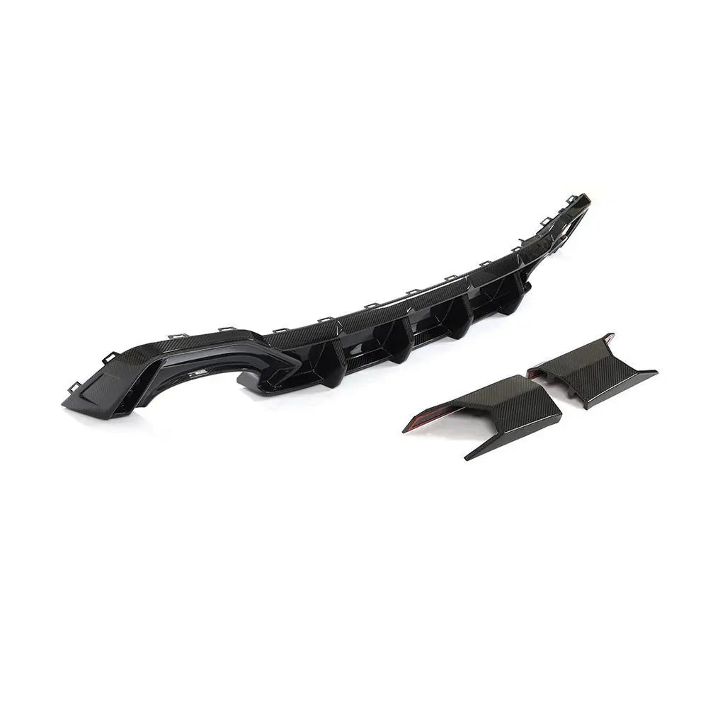 Audi RS6/RS7 C8 Carbon Fiber Rear Bumper Diffuser Lip Splitter image 6