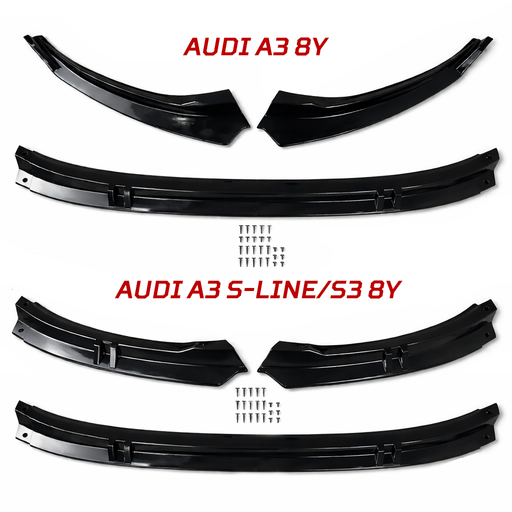 Audi A3/S3 8Y Front Splitter/Front Bumper Diffuser image 5