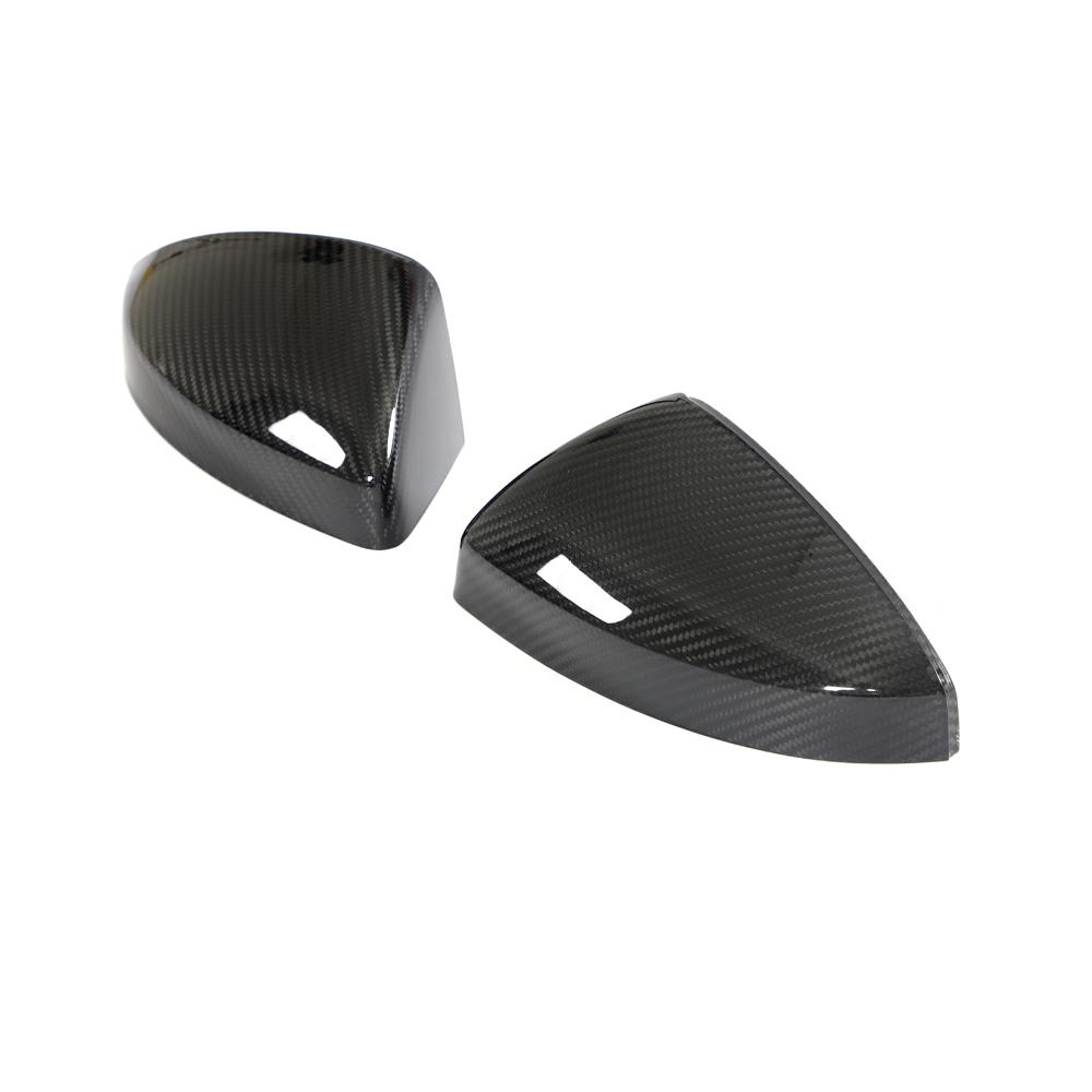 Audi R8 4S Carbon Fiber Mirror Caps Covers image 0
