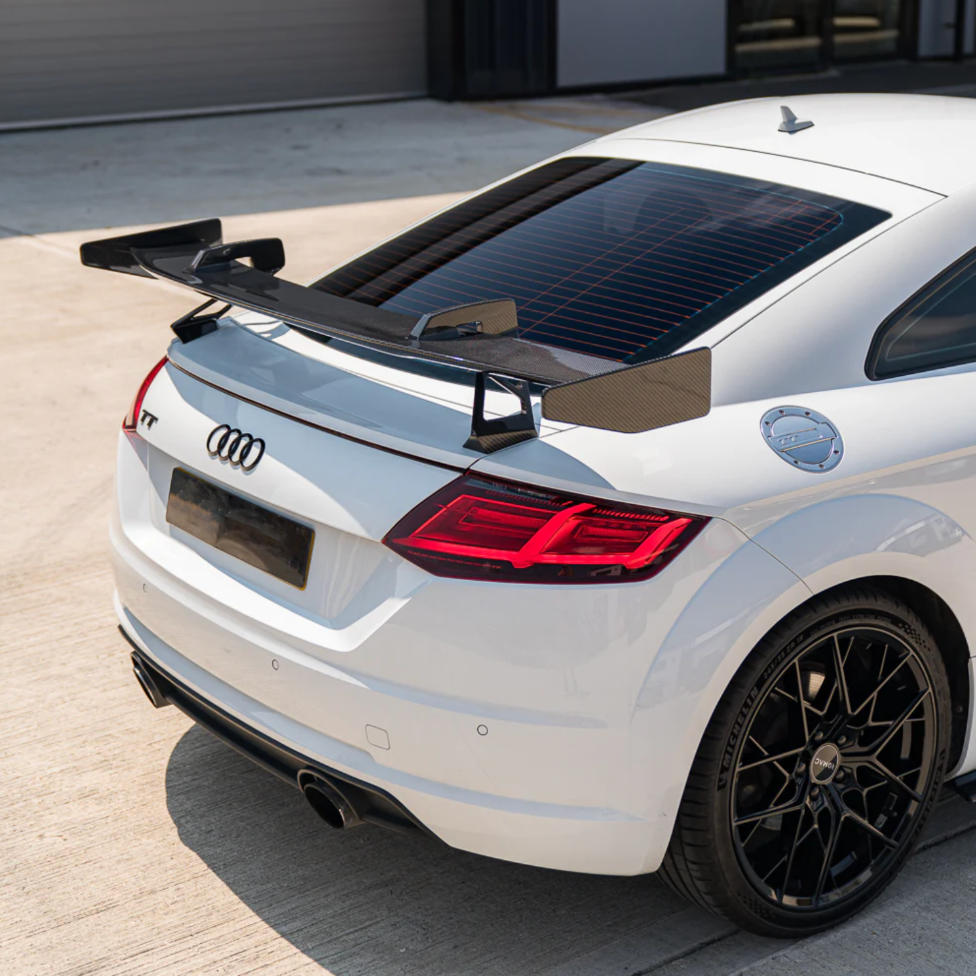 Audi TT/TTS/TTRS 8S (MK3) Carbon Fiber Rear Wing Spoiler Sport image 1