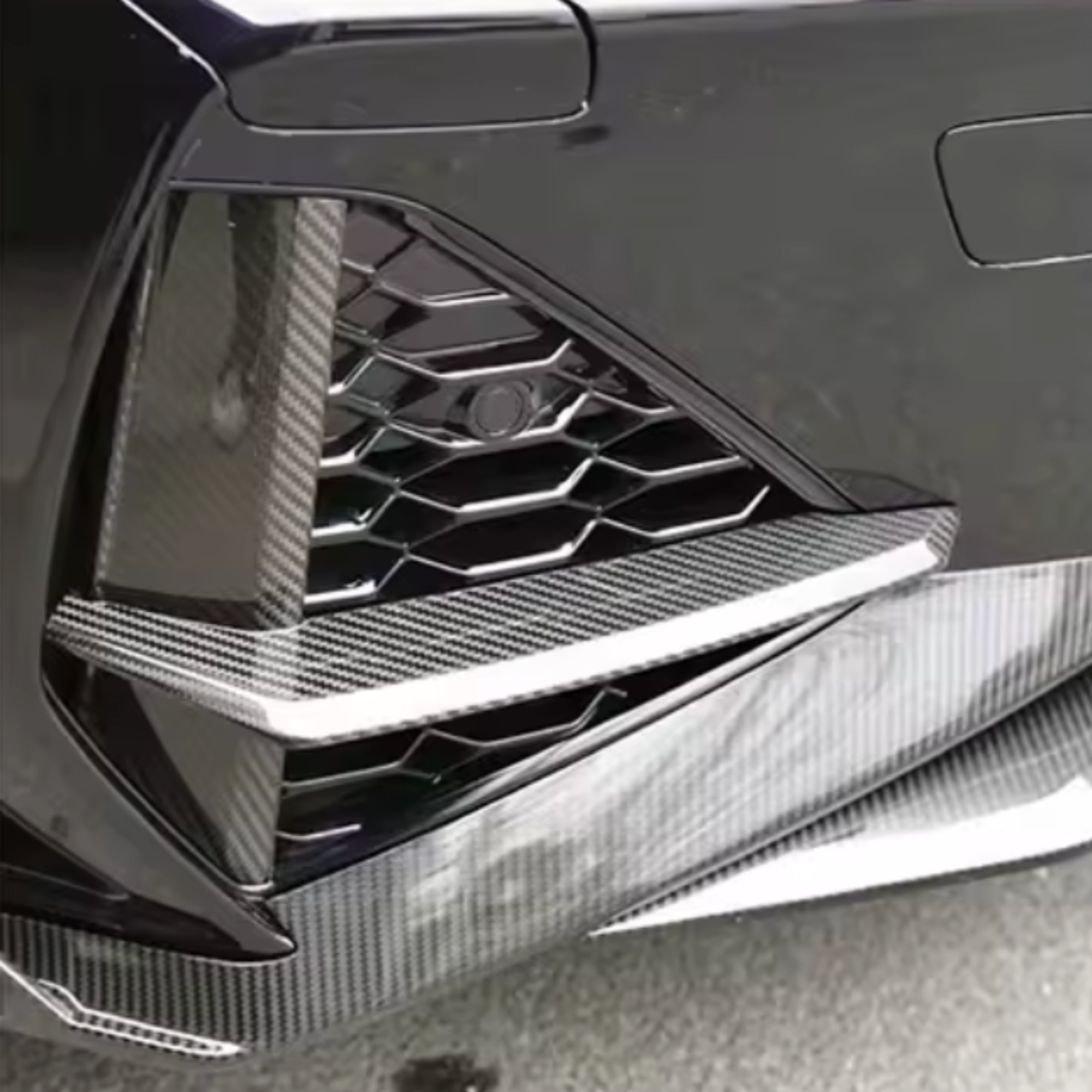 Audi RS6/RS7 C8 Front Vent Wings/Canards image 1