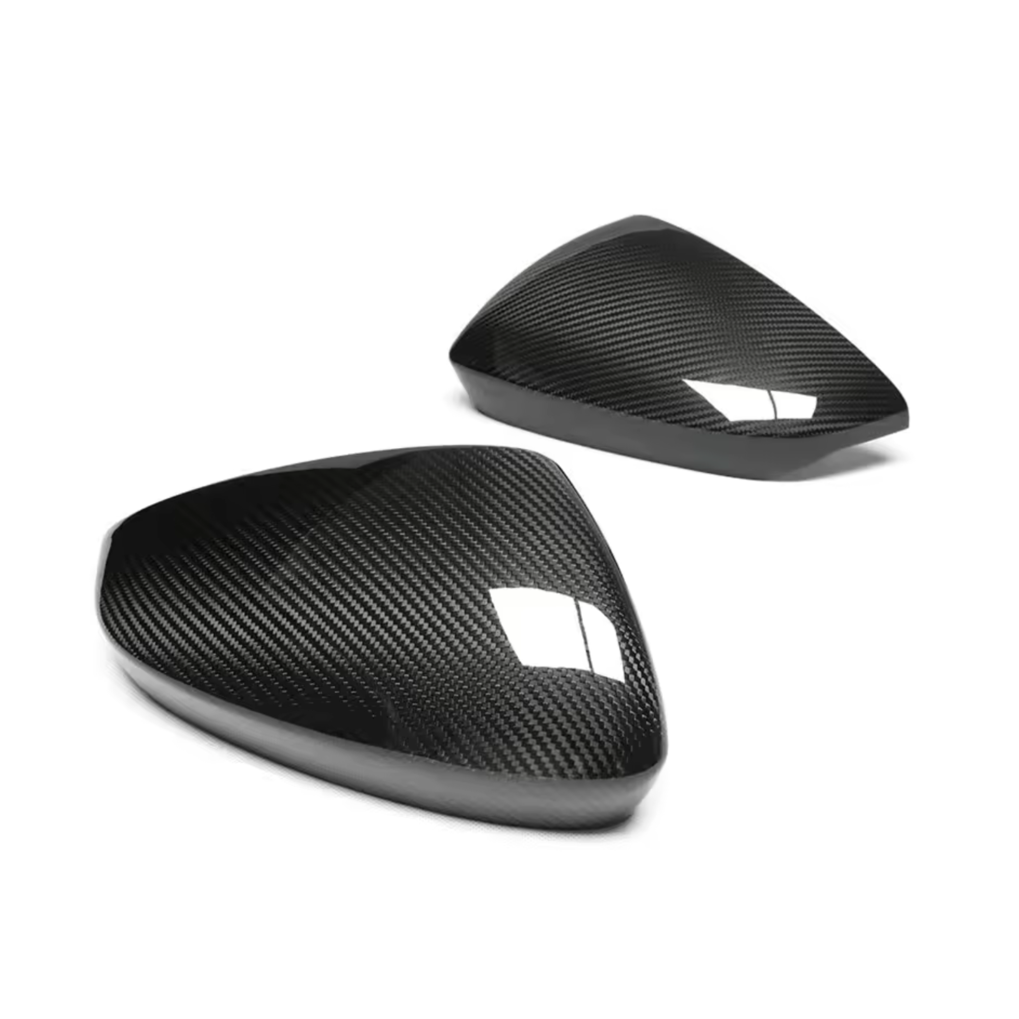 Audi A3/S3/RS3 8Y 2020+ Carbon Fiber Mirror Caps/Shells image 1