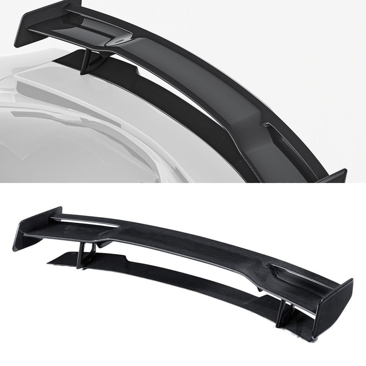 Ferrari 296 GTB GTS Carbon Fibre Rear Wing - aerodynamic downforce upgrade