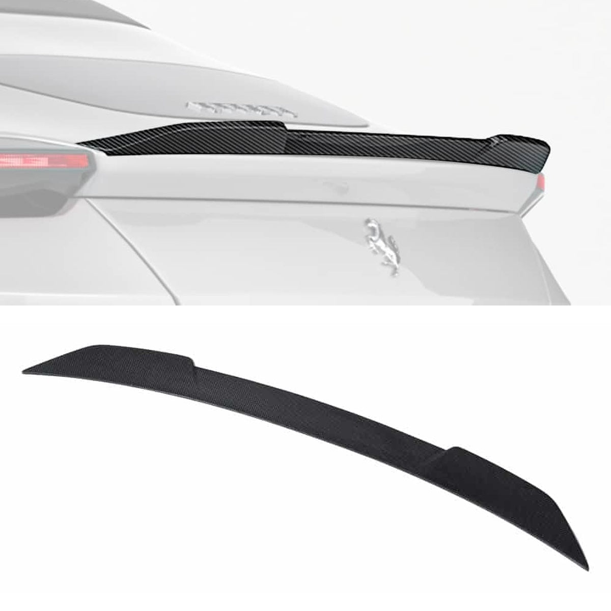 Ferrari Roma Carbon Fibre Rear Spoiler - lightweight aerodynamic bootlid upgrade