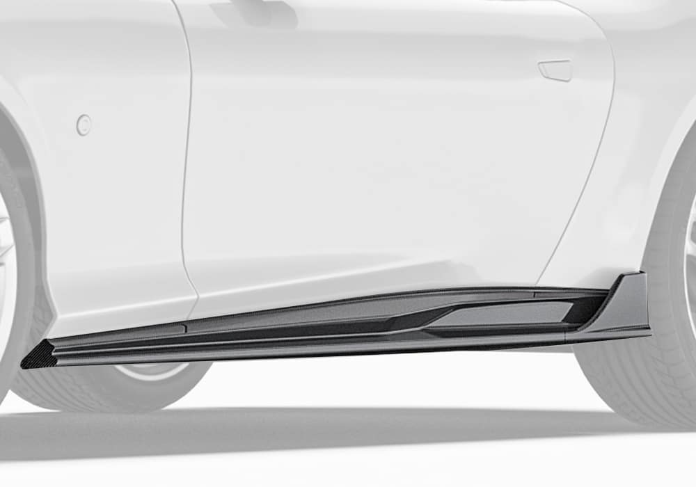 Ferrari Roma Carbon Fibre Side Skirts - aerodynamic race-inspired exterior upgrade