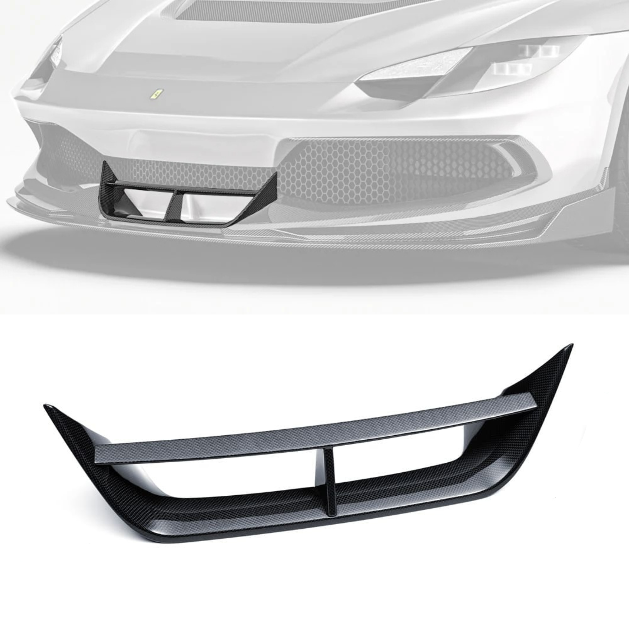 Ferrari 296 GTB/GTS Carbon Fibre Front Vent Trim
