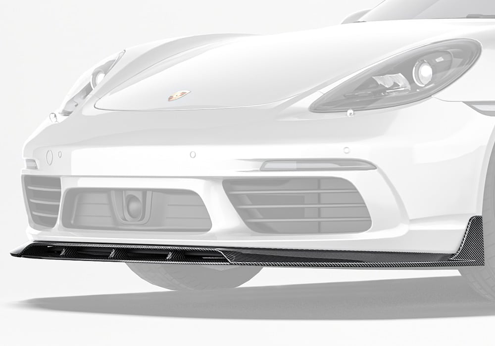 Porsche 718 982c Carbon Fibre Front Lip - aerodynamic track-inspired upgrade