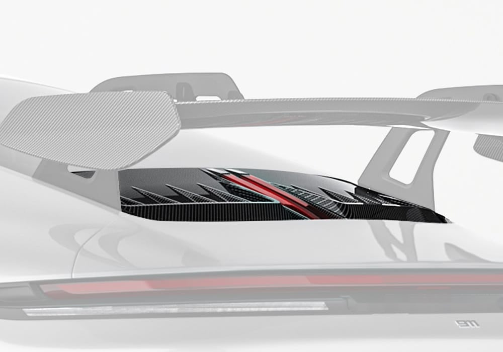Porsche 911 992.2 Carbon Fibre Engine Lid - lightweight rear styling upgrade