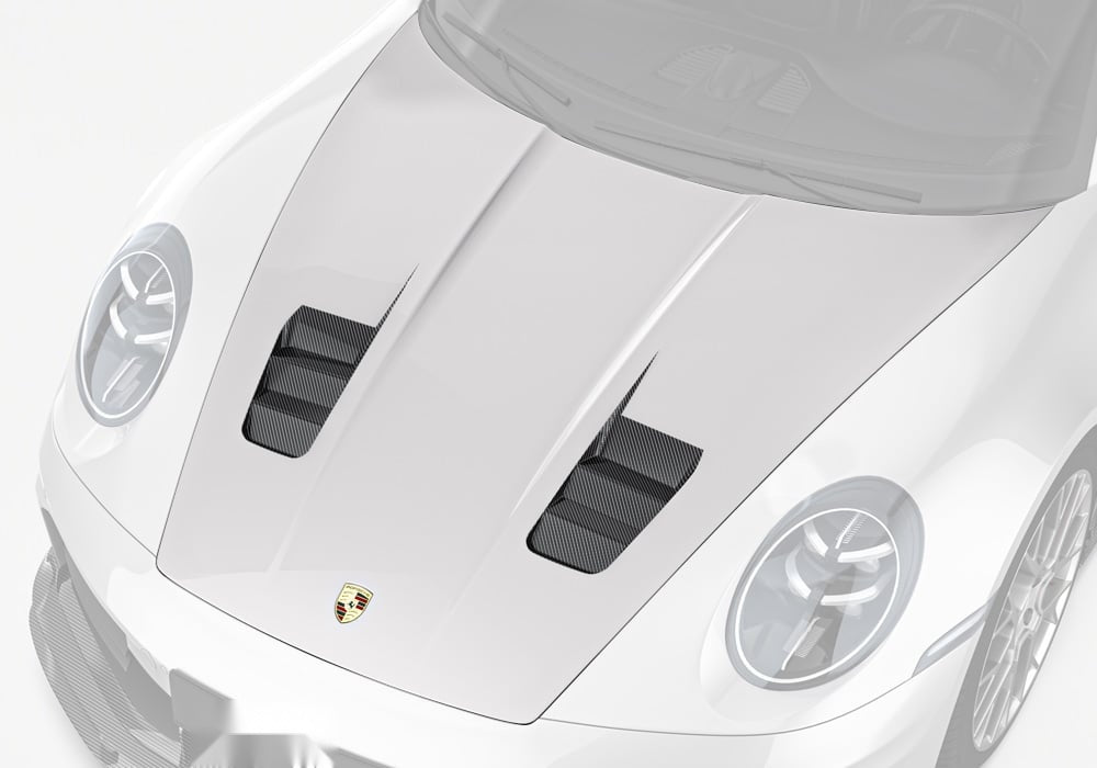 Porsche 911 992.2 Carbon Fibre Bonnet - lightweight performance upgrade with OEM fitment