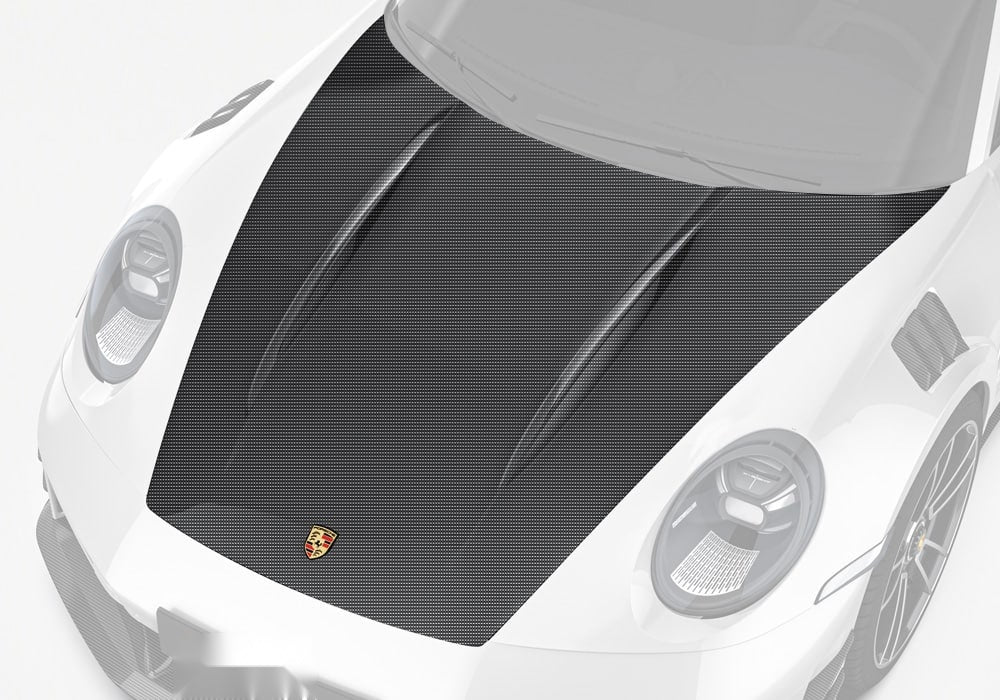 Porsche 911 992 Turbo S Carbon Fibre Bonnet - lightweight performance upgrade