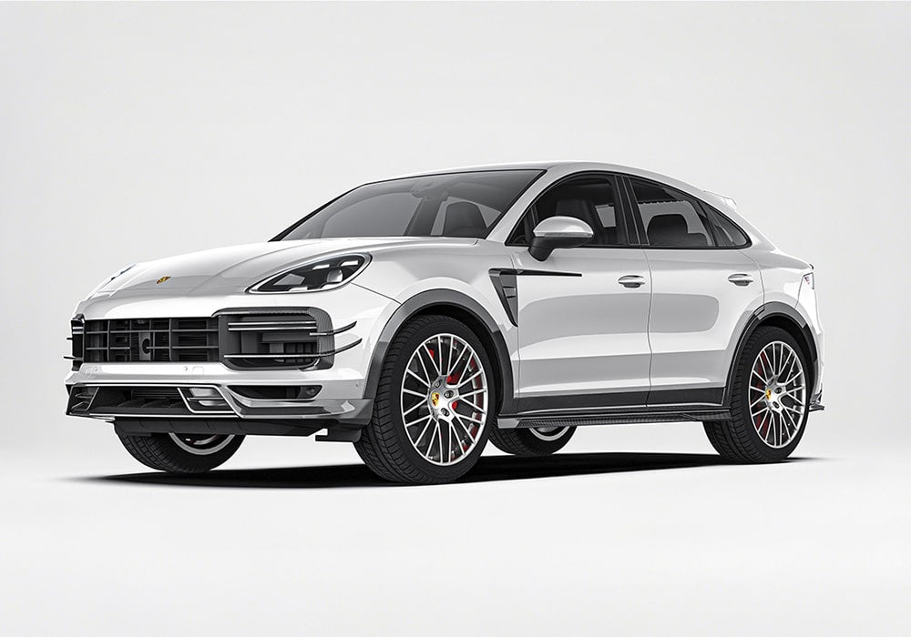 Porsche Cayenne 9YA/9YB Carbon Fibre Aero Kit - full body styling upgrade