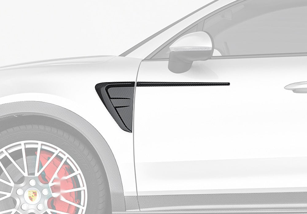 Porsche Cayenne 9YA/9YB Carbon Fibre Fender Trims - race-inspired SUV exterior upgrade